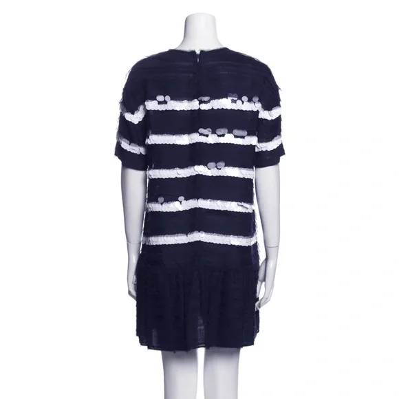RED VALENTINO Striped Mini Dress - Picture 2 of 3